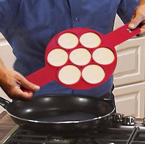 Flip'n'Cook™ – Originali 7 - in - 1 blynų ir kiaušinių kepimo forma - Flip'n'Cook