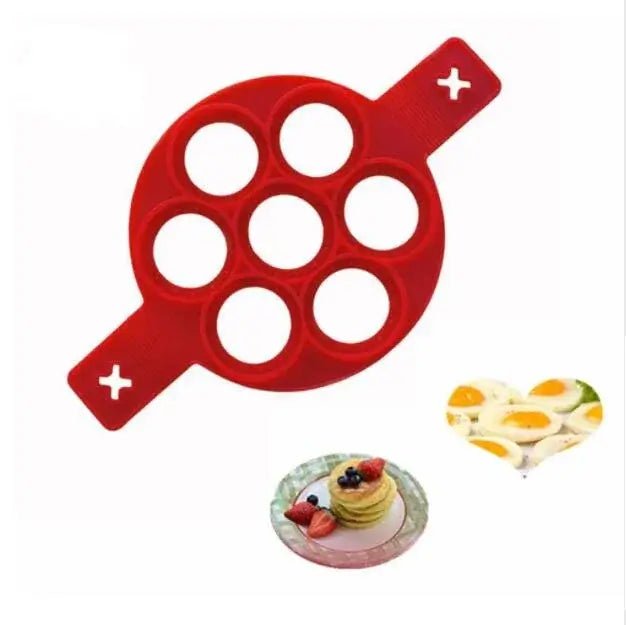 Flip'n'Cook™ – Originali 7 - in - 1 blynų ir kiaušinių kepimo forma - Flip'n'Cook